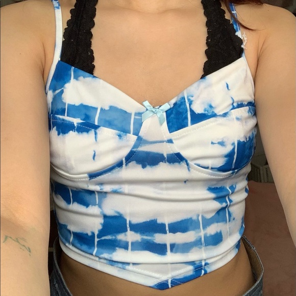 Corset cropped cami - Picture 2 of 2